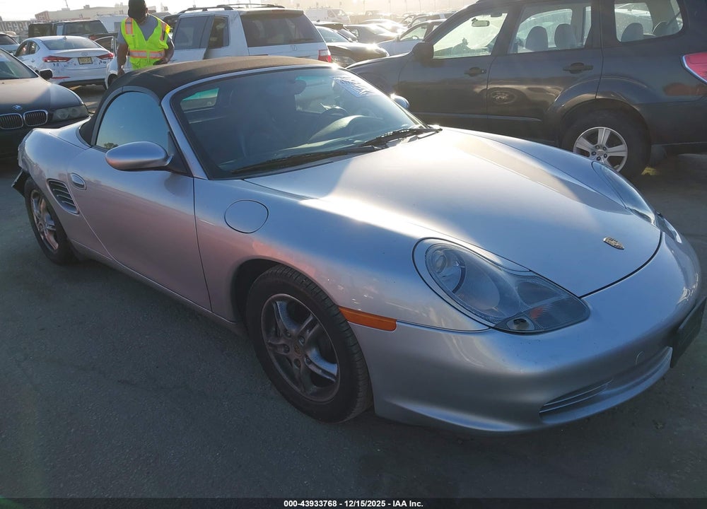 2004 PORSCHE BOXSTER VIN: WP0CA29804U620960