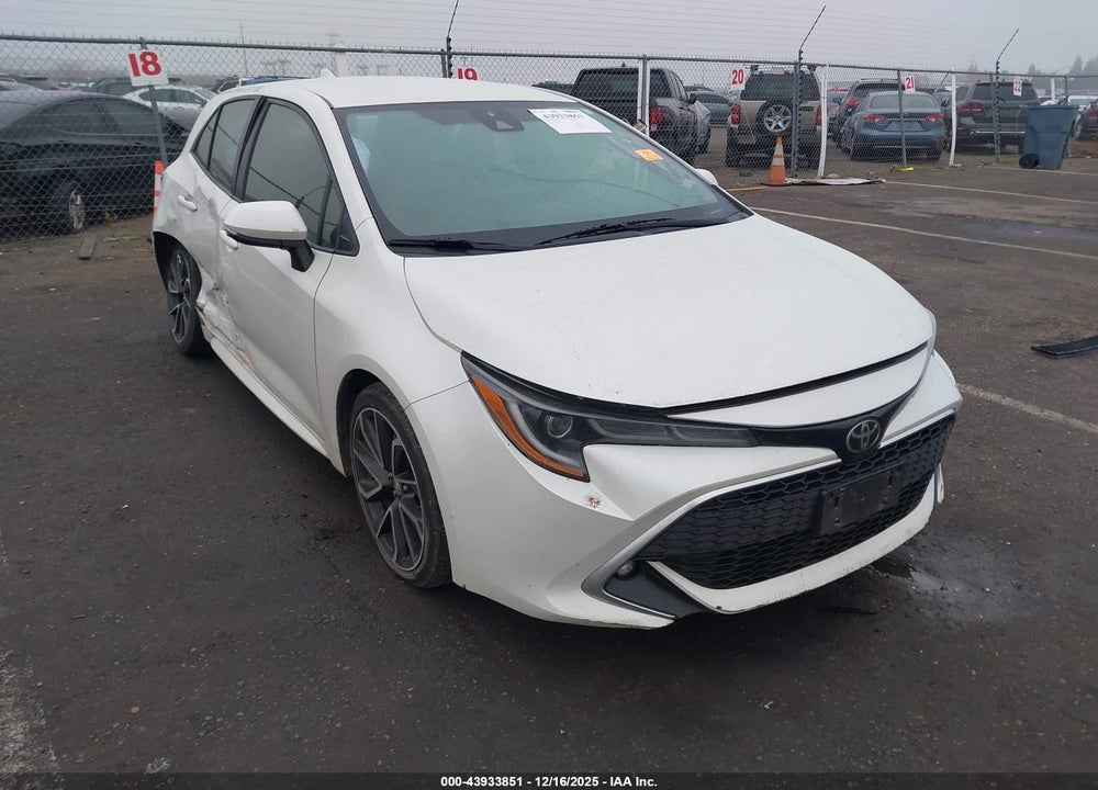 2019 TOYOTA COROLLA XSE VIN: JTNK4RBEXK3048189