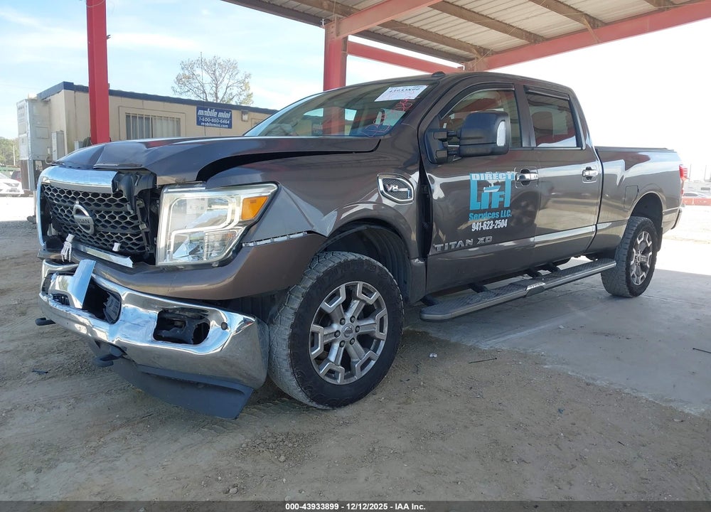 2017 NISSAN TITAN XD SV GAS VIN: 1N6AA1F22HN510801