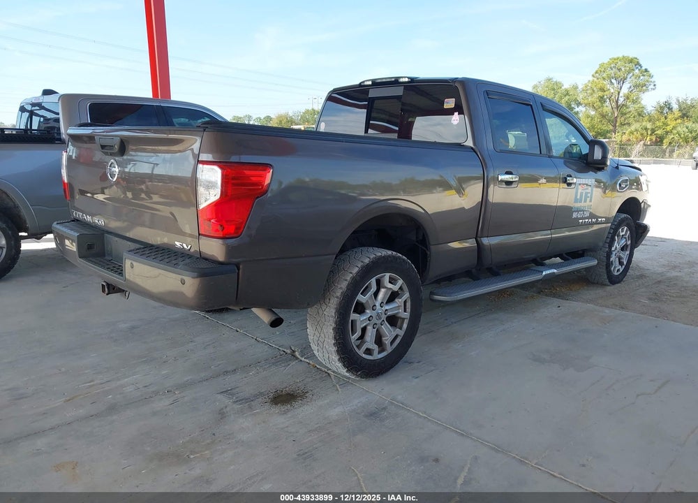 2017 NISSAN TITAN XD SV GAS VIN: 1N6AA1F22HN510801