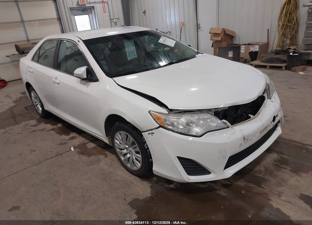 2012 TOYOTA CAMRY LE VIN: 4T1BF1FK7CU561861