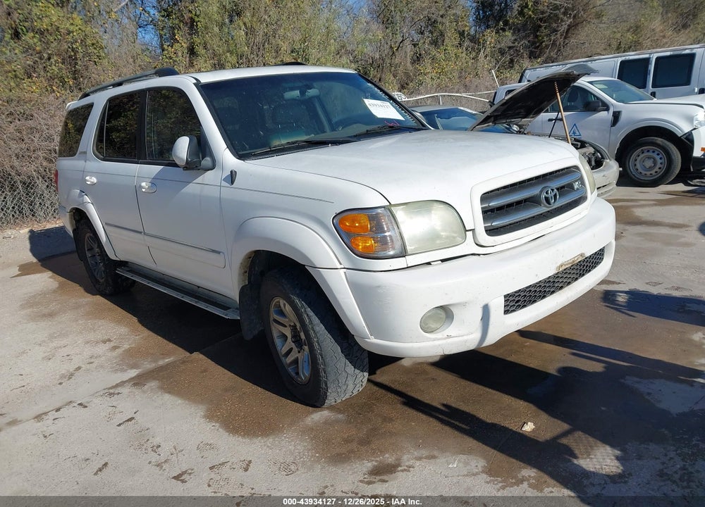 2003 TOYOTA SEQUOIA LIMITED V8 VIN: 5TDZT38A53S201603