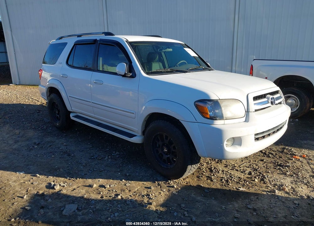 2005 TOYOTA SEQUOIA SR5 V8 VIN: 5TDZT34AX5S250367