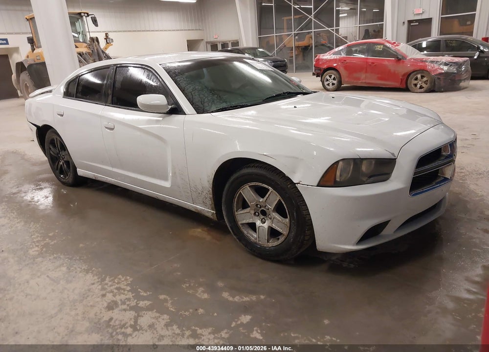 2012 DODGE CHARGER SE VIN: 2C3CDXBG9CH119920