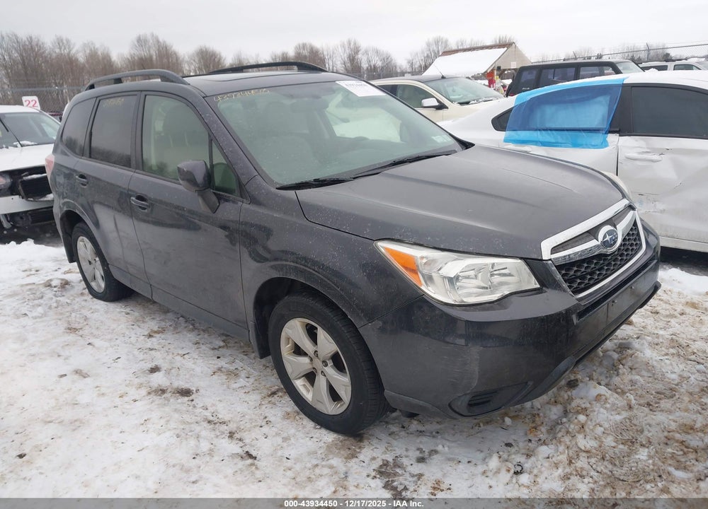2014 SUBARU FORESTER 2.5I PREMIUM VIN: JF2SJAEC7EH552622