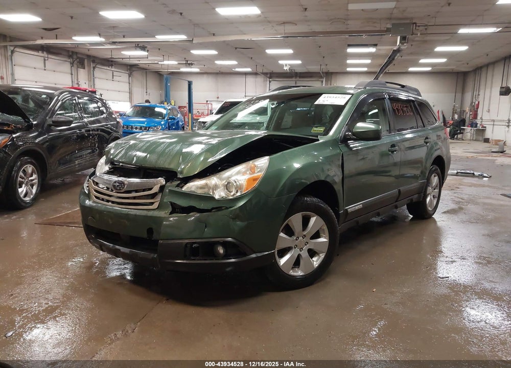 2010 SUBARU OUTBACK 2.5I PREMIUM VIN: 4S4BRBCC8A1331688