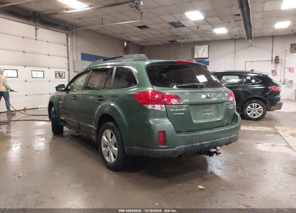 2010 SUBARU OUTBACK 2.5I PREMIUM VIN: 4S4BRBCC8A1331688