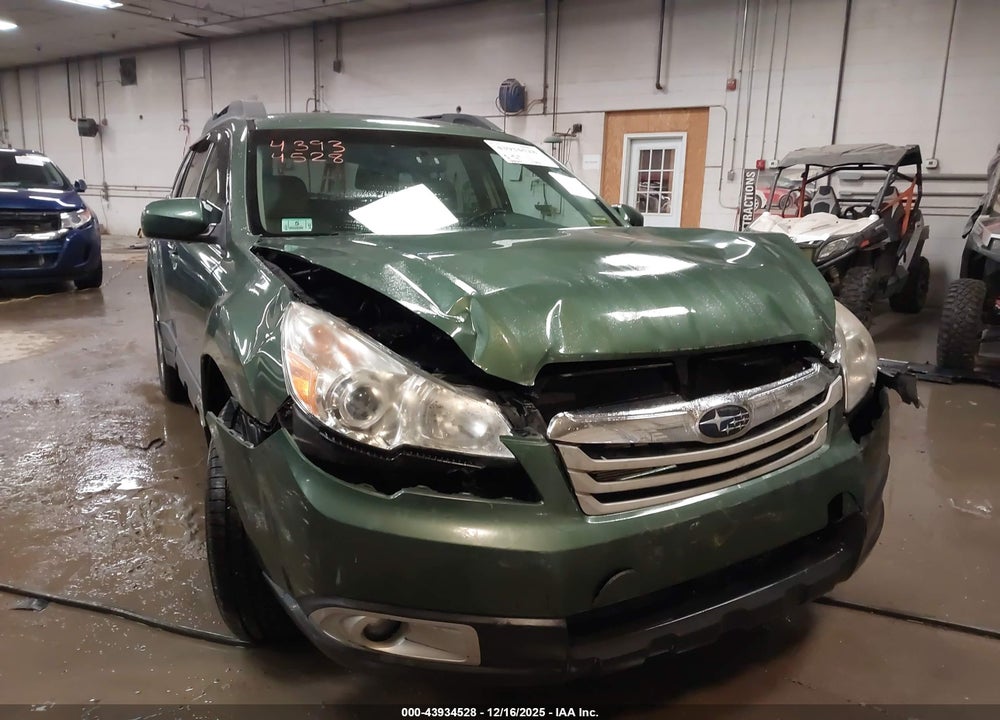 2010 SUBARU OUTBACK 2.5I PREMIUM VIN: 4S4BRBCC8A1331688