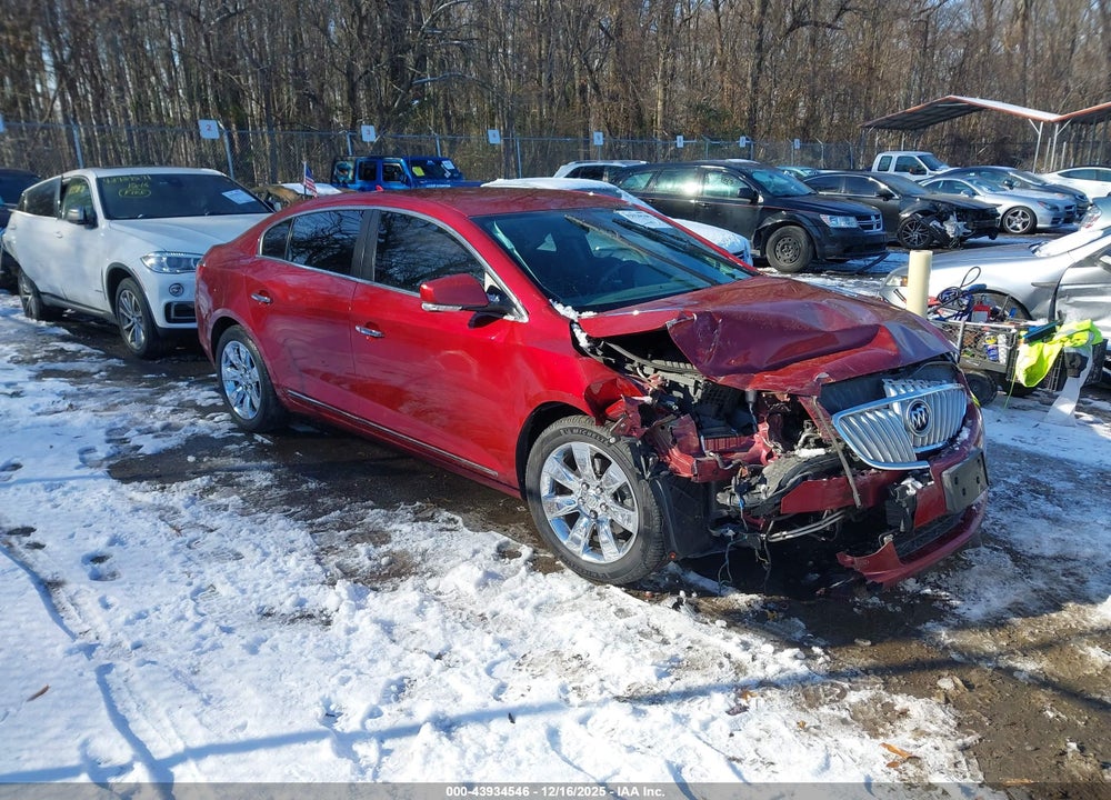 2011 BUICK LACROSSE CXS VIN: 1G4GE5ED6BF278700