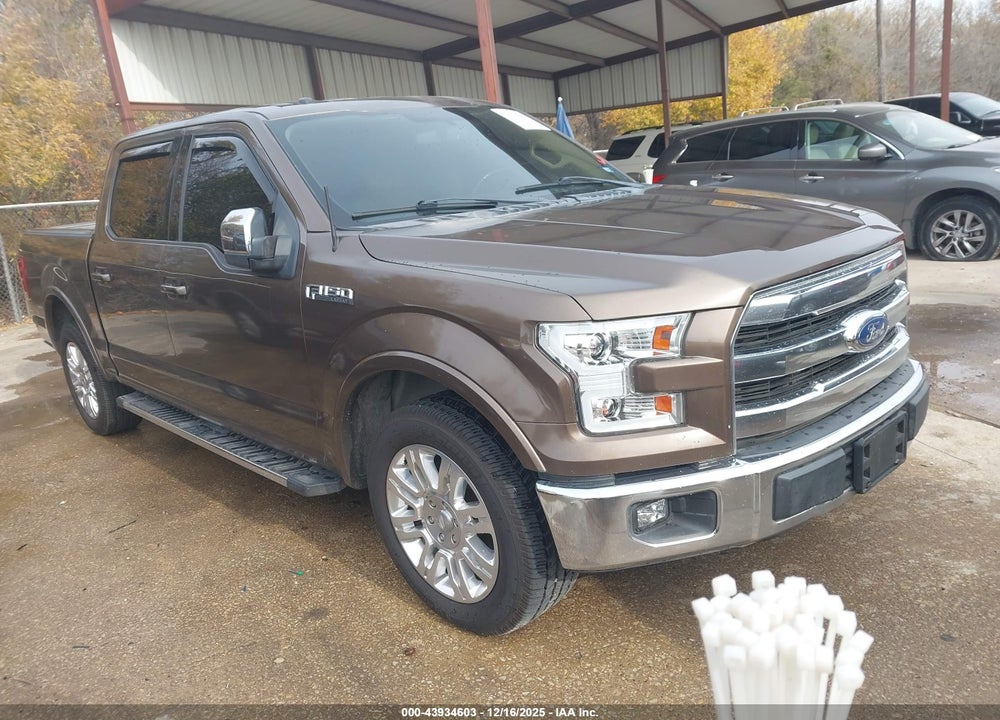 2015 FORD F-150 LARIAT VIN: 1FTEW1CFXFKD47343