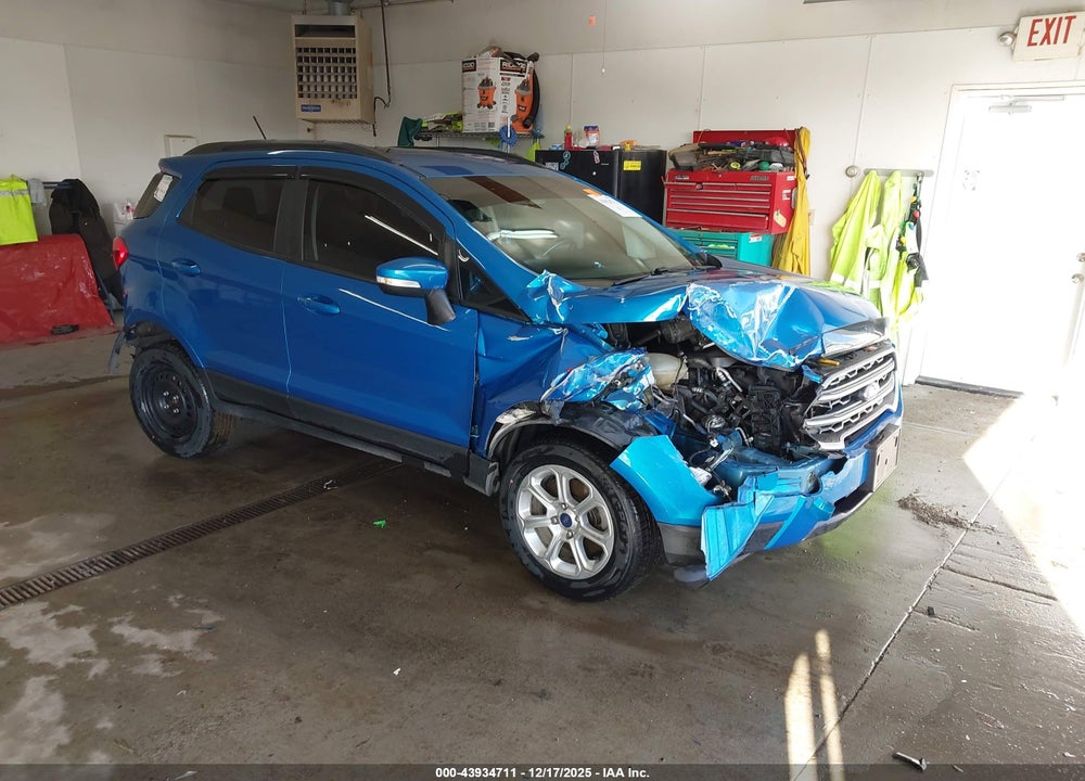 2019 FORD ECOSPORT SE VIN: MAJ6S3GL7KC280612