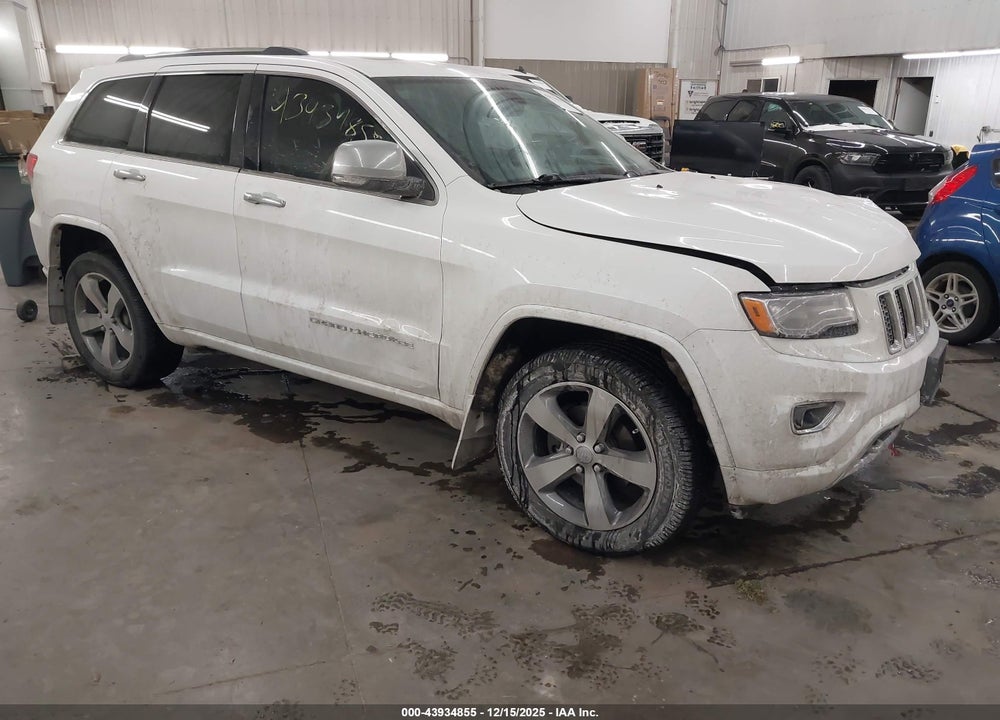 2015 JEEP GRAND CHEROKEE OVERLAND VIN: 1C4RJFCGXFC797249