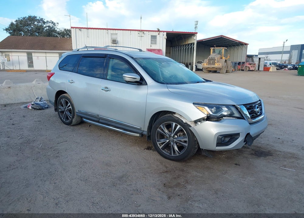 2018 NISSAN PATHFINDER PLATINUM VIN: 5N1DR2MN8JC643393