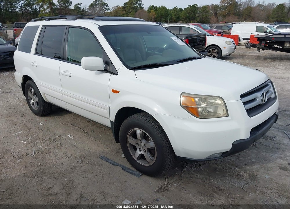 2007 HONDA PILOT EX-L VIN: 5FNYF18587B012836