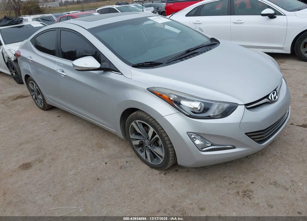 2014 HYUNDAI ELANTRA LIMITED VIN: KMHDH4AE9EU172485