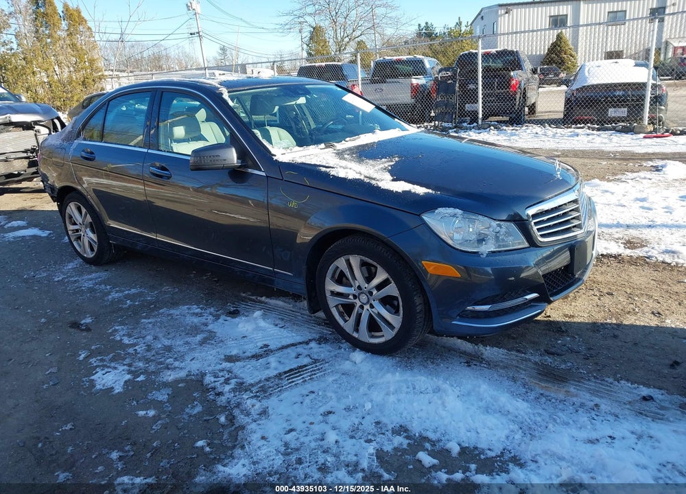 2014 MERCEDES-BENZ C 250 LUXURY VIN: WDDGF4HBXEA953039