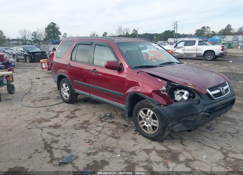 2004 HONDA CR-V EX VIN: SHSRD78844U205013