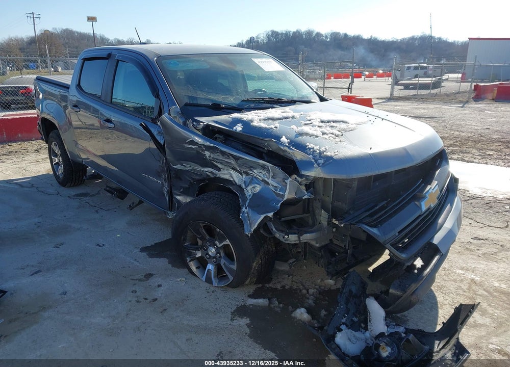 2020 CHEVROLET COLORADO 4WD  SHORT BOX Z71 VIN: 1GCGTDEN2L1219722