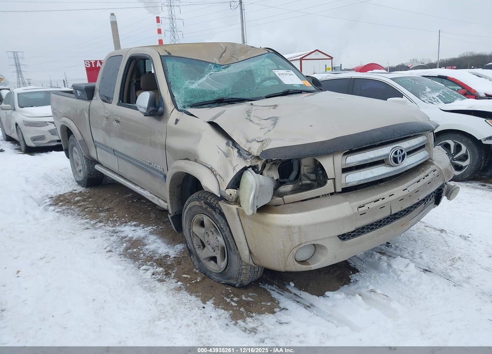 2003 TOYOTA TUNDRA SR5 V8 VIN: 5TBBT44183S350741