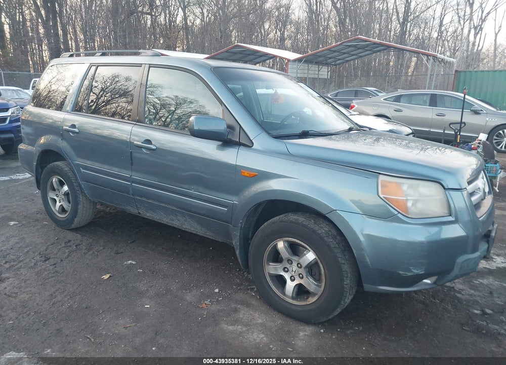 2008 HONDA PILOT EX-L VIN: 5FNYF18708B005219