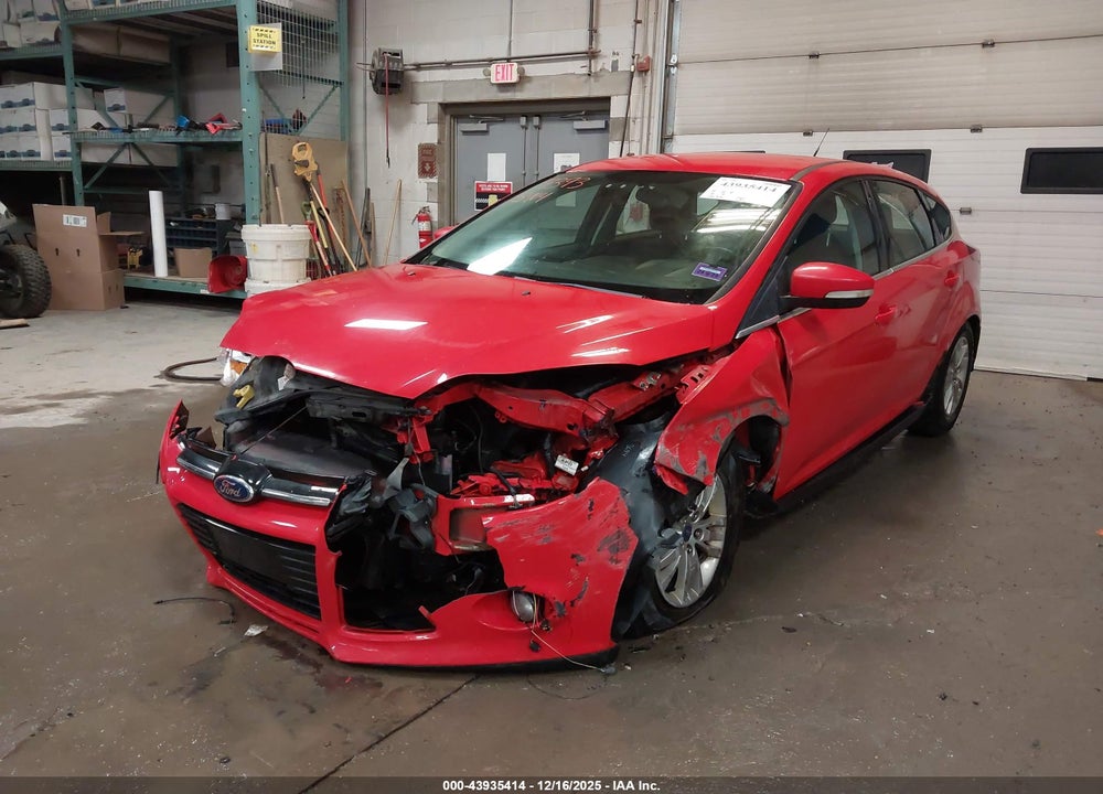 2012 FORD FOCUS SEL VIN: 1FAHP3M20CL286713