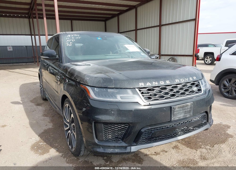 2019 LAND ROVER RANGE ROVER SPORT HSE VIN: SALWR2RV5KA849864