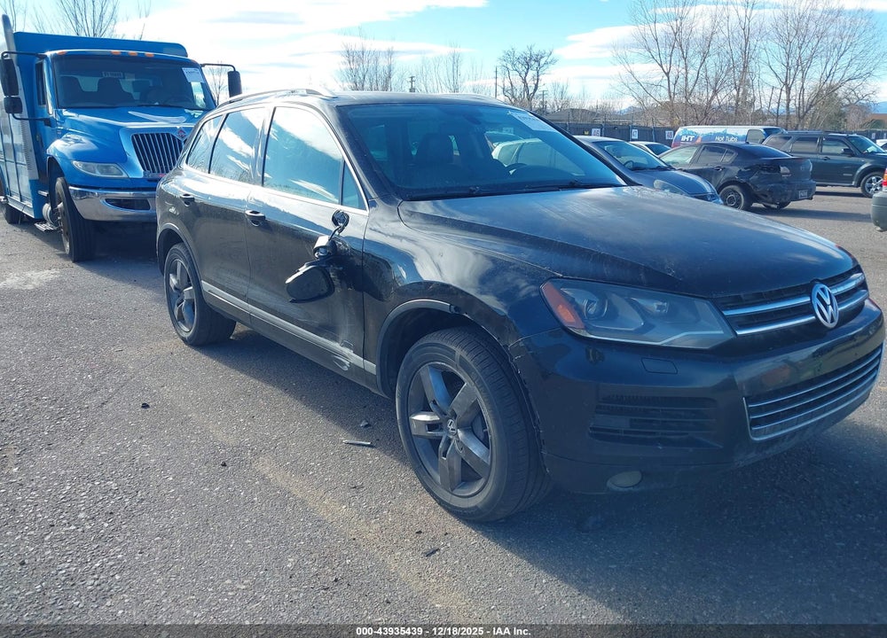 2012 VOLKSWAGEN TOUAREG TDI SPORT VIN: WVGFK9BP1CD003324