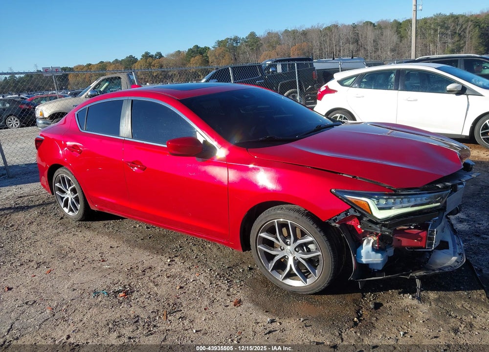 2022 ACURA ILX PREMIUM PACKAGE VIN: 19UDE2F7XNA001629