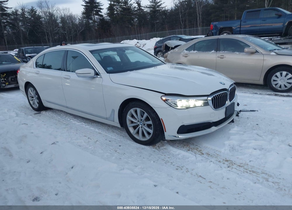 2019 BMW 740I XDRIVE VIN: WBA7E4C50KGV28305