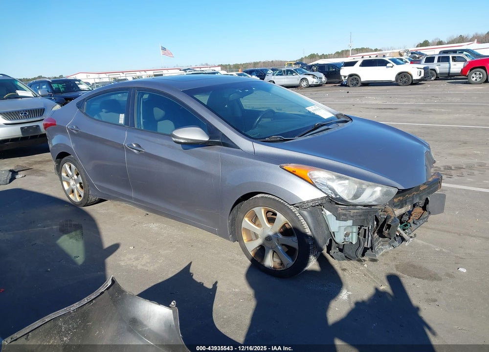 2011 HYUNDAI ELANTRA LIMITED (ULSAN PLANT) VIN: KMHDH4AE6BU082075