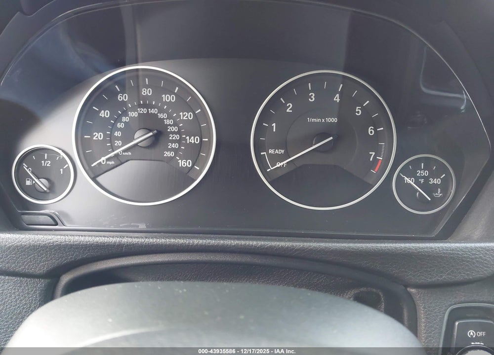 2015 BMW 328I XDRIVE VIN: WBA3B3G59FNT19125