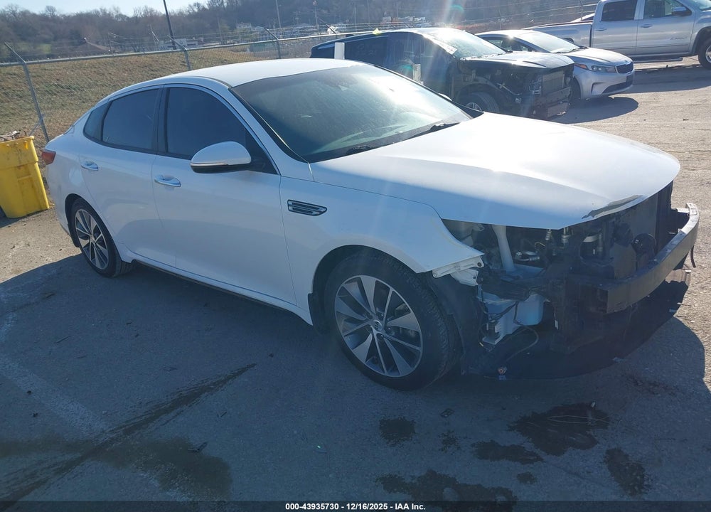 2019 KIA OPTIMA S VIN: 5XXGT4L38KG286040