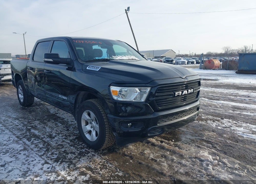 2020 RAM 1500 BIG HORN  4X4 5'7 BOX VIN: 1C6RRFFG7LN231514