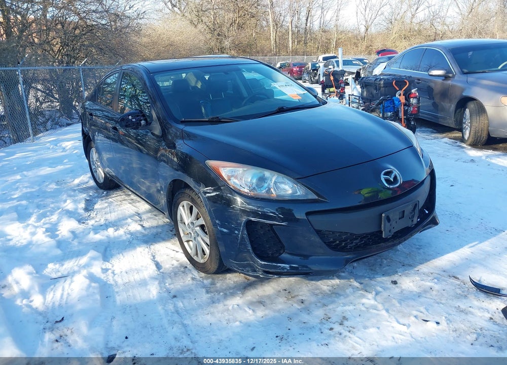 2012 MAZDA 3 I GRAND TOURING VIN: JM1BL1W75C1681460