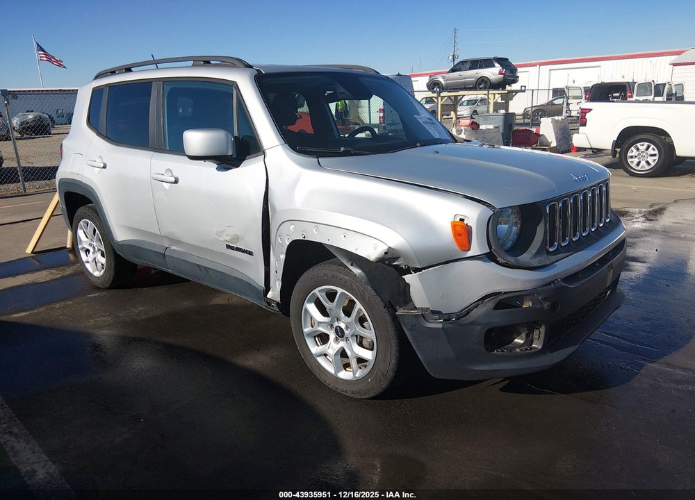 2015 JEEP RENEGADE LATITUDE VIN: ZACCJABT2FPC03594