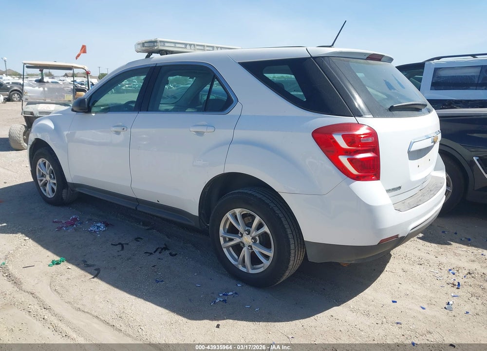 2017 CHEVROLET EQUINOX LS VIN: 2GNFLEEK0H6137717
