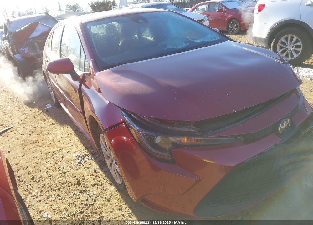 2021 TOYOTA COROLLA LE VIN: JTDEPMAE5MJ175606
