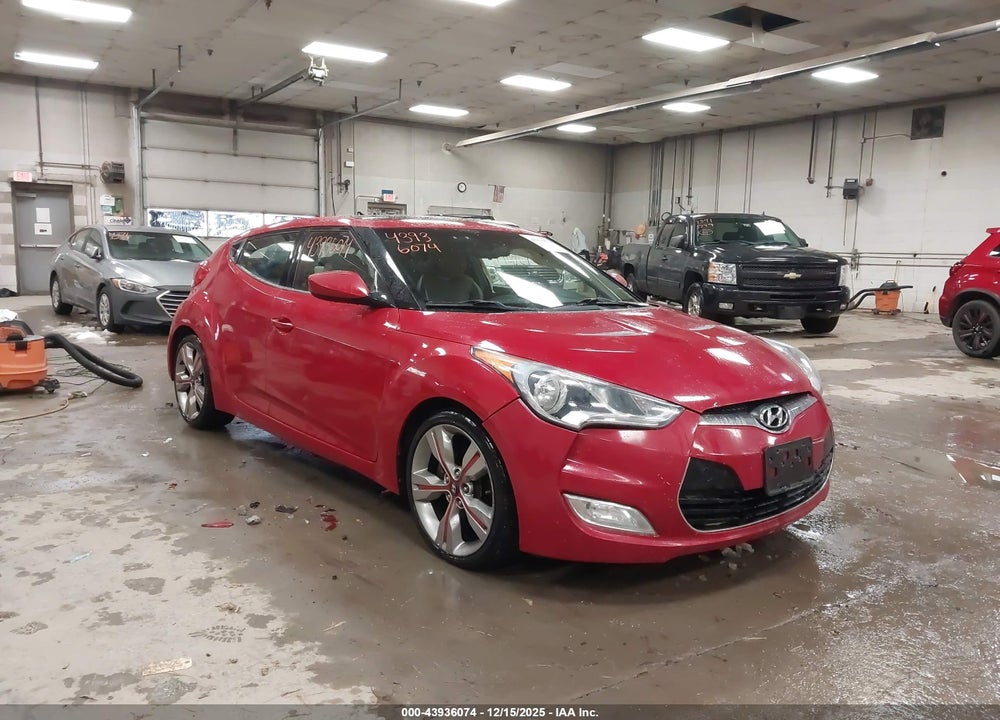 2012 HYUNDAI VELOSTER VIN: KMHTC6AD8CU051571
