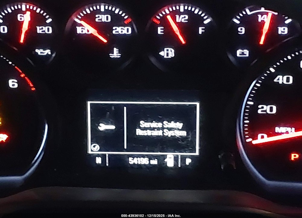 2020 CHEVROLET SILVERADO 1500 4WD  STANDARD BED CUSTOM VIN: 1GCRYBEH2LZ264458