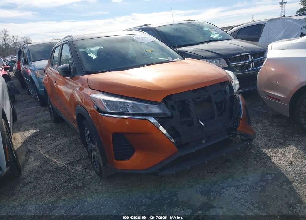 2022 NISSAN KICKS SV XTRONIC CVT VIN: 3N1CP5CV4NL501306