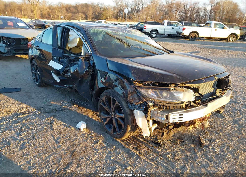 2019 HONDA CIVIC SPORT VIN: 2HGFC2F82KH518525