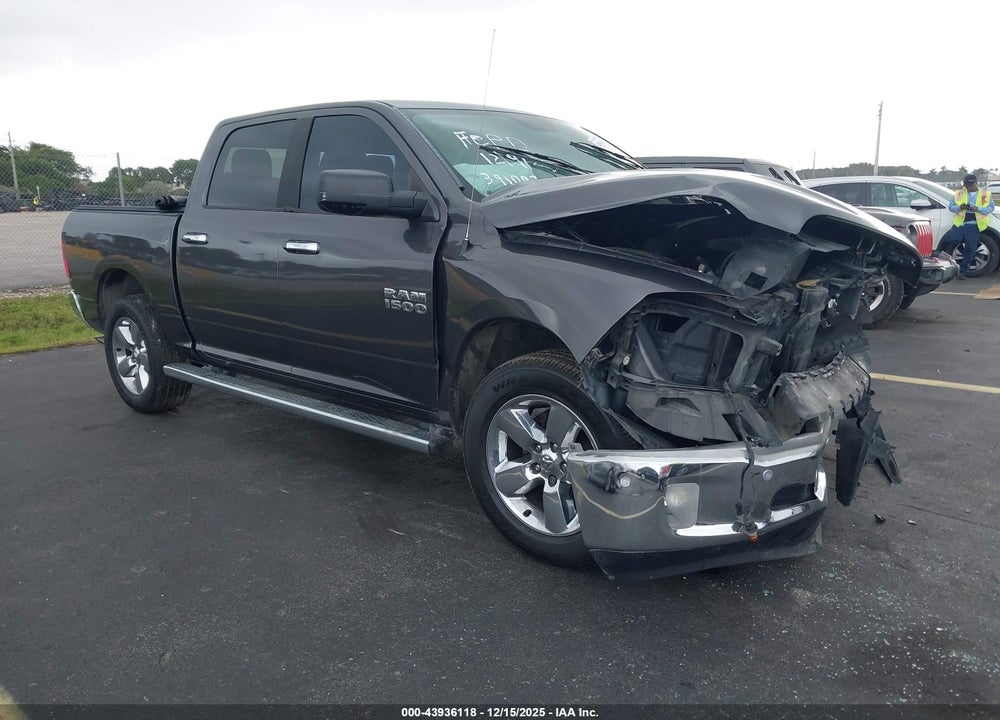 2016 RAM 1500 BIG HORN VIN: 1C6RR7LG9GS391007
