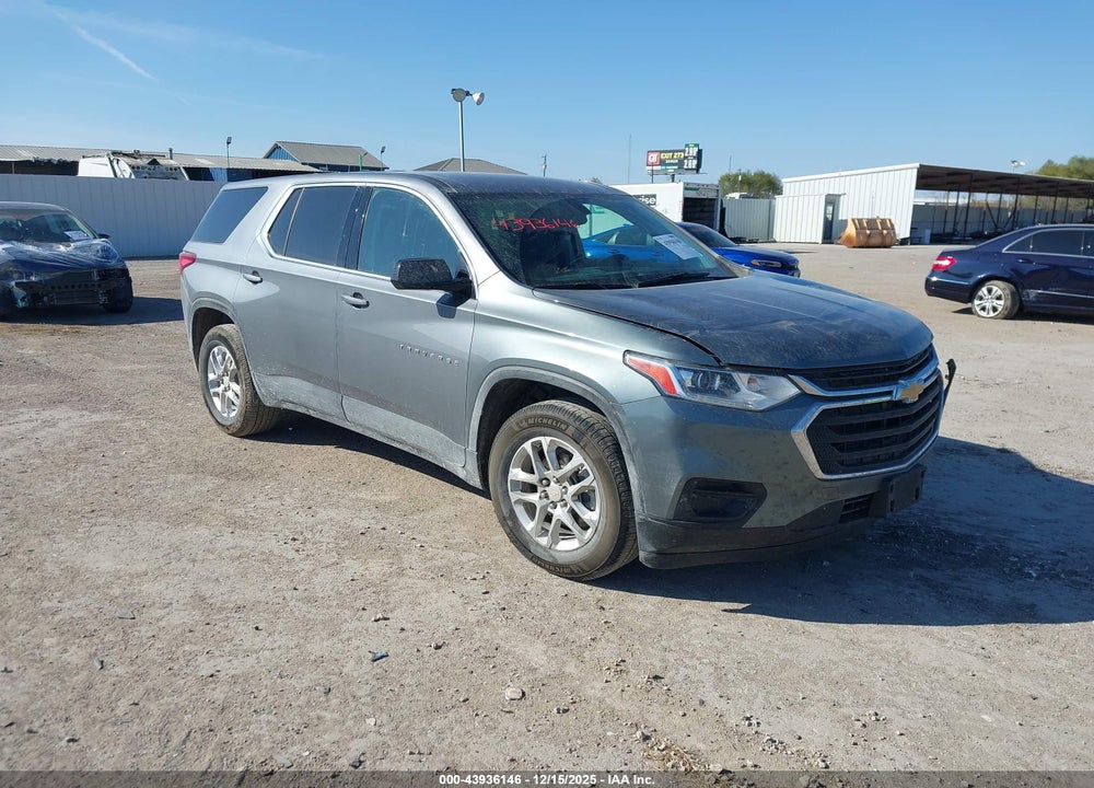 2020 CHEVROLET TRAVERSE FWD LS VIN: 1GNERFKW3LJ303571