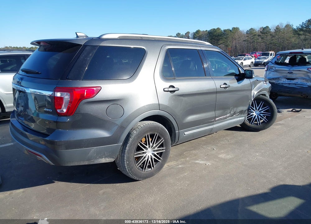 2016 FORD EXPLORER XLT VIN: 1FM5K8D8XGGA02639