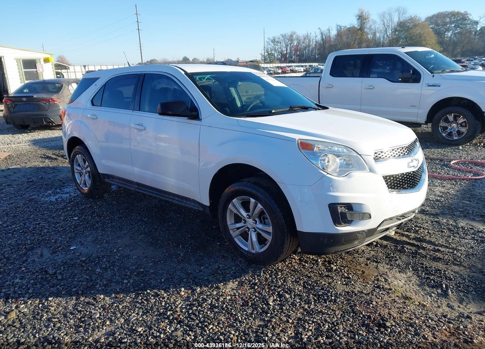 2013 CHEVROLET EQUINOX LS VIN: 1GNALBEK2DZ107240