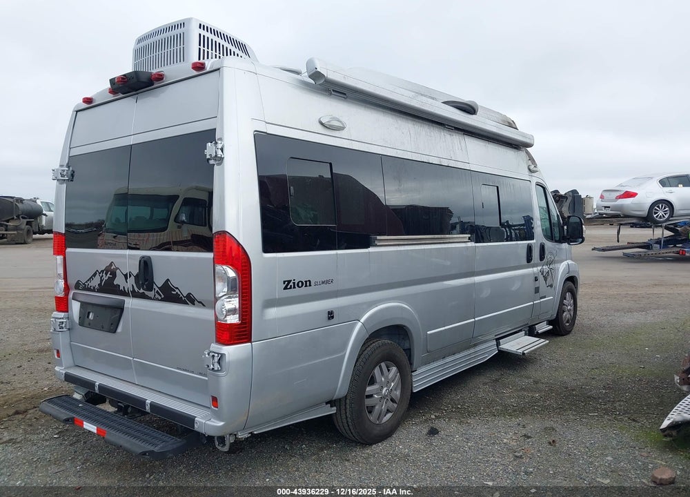 2021 RAM PROMASTER 3500 CARGO VAN HIGH ROOF 159 WB EXT VIN: 3C6MRVJG7ME537064