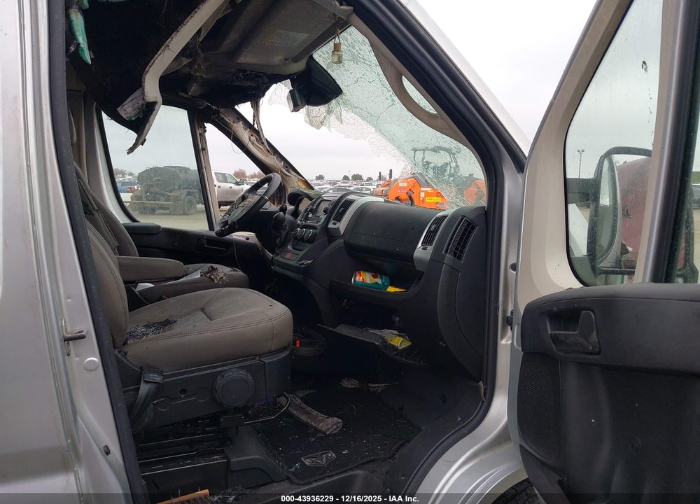 2021 RAM PROMASTER 3500 CARGO VAN HIGH ROOF 159 WB EXT VIN: 3C6MRVJG7ME537064