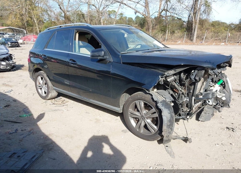 2013 MERCEDES-BENZ ML 350 4MATIC VIN: 4JGDA5HB8DA160222