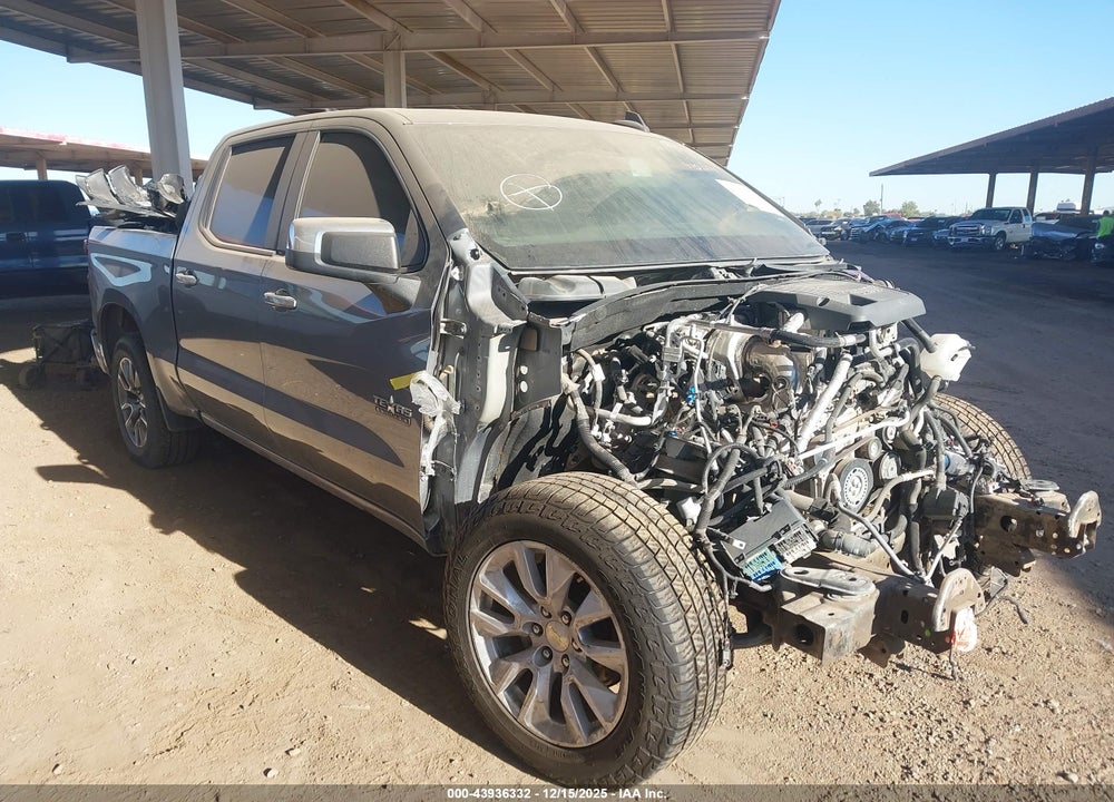 2021 CHEVROLET SILVERADO 1500 VIN: 1GCPWCET1MZ181774