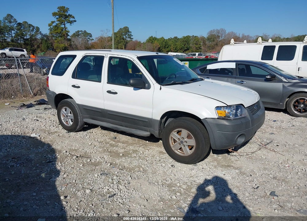 2005 FORD ESCAPE XLS VIN: 1FMYU02Z65KE48754